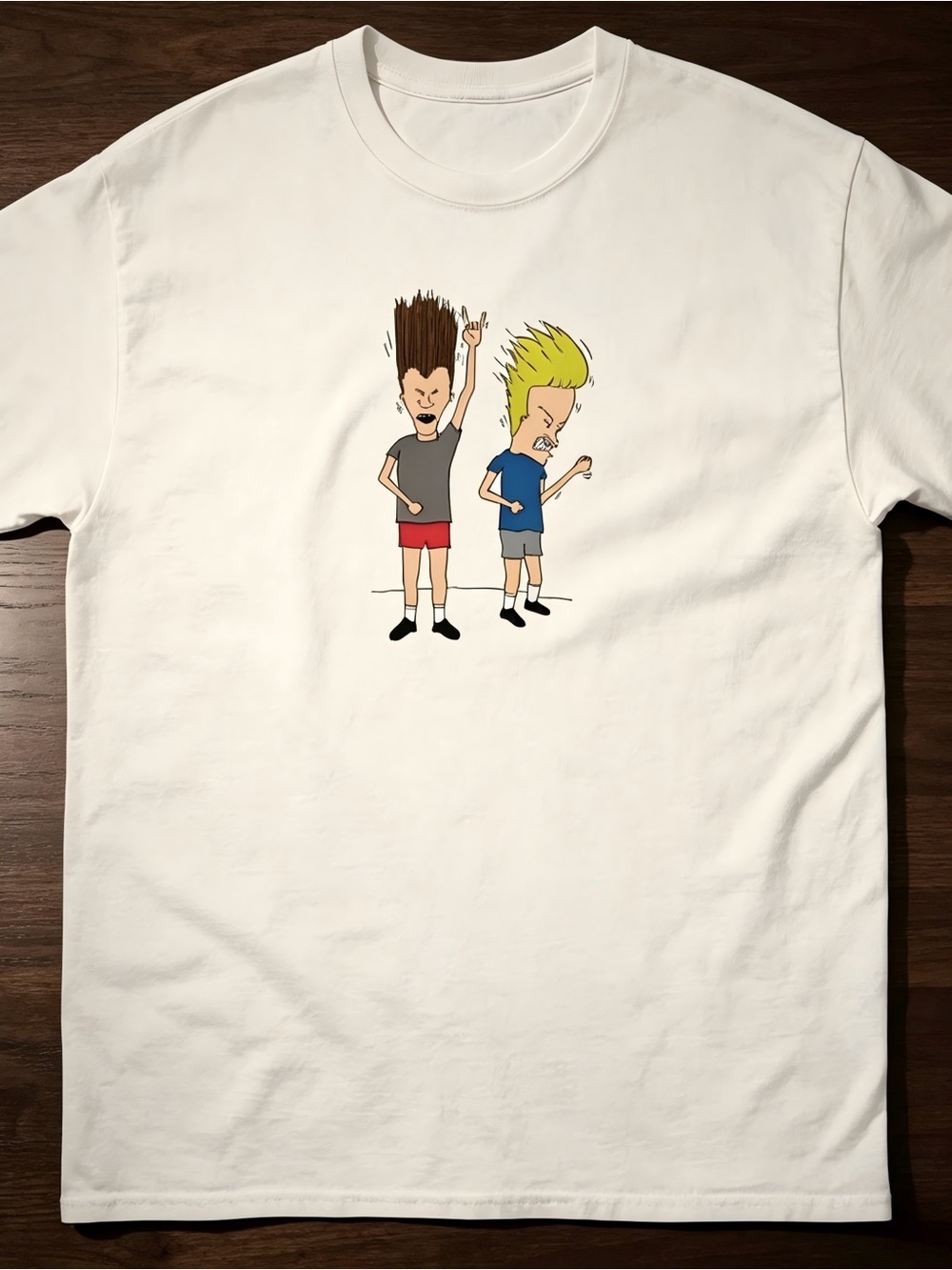 Beavis and Buthead Rock'in Out Graphic T-Shirt Women Men Unisex T-shirt